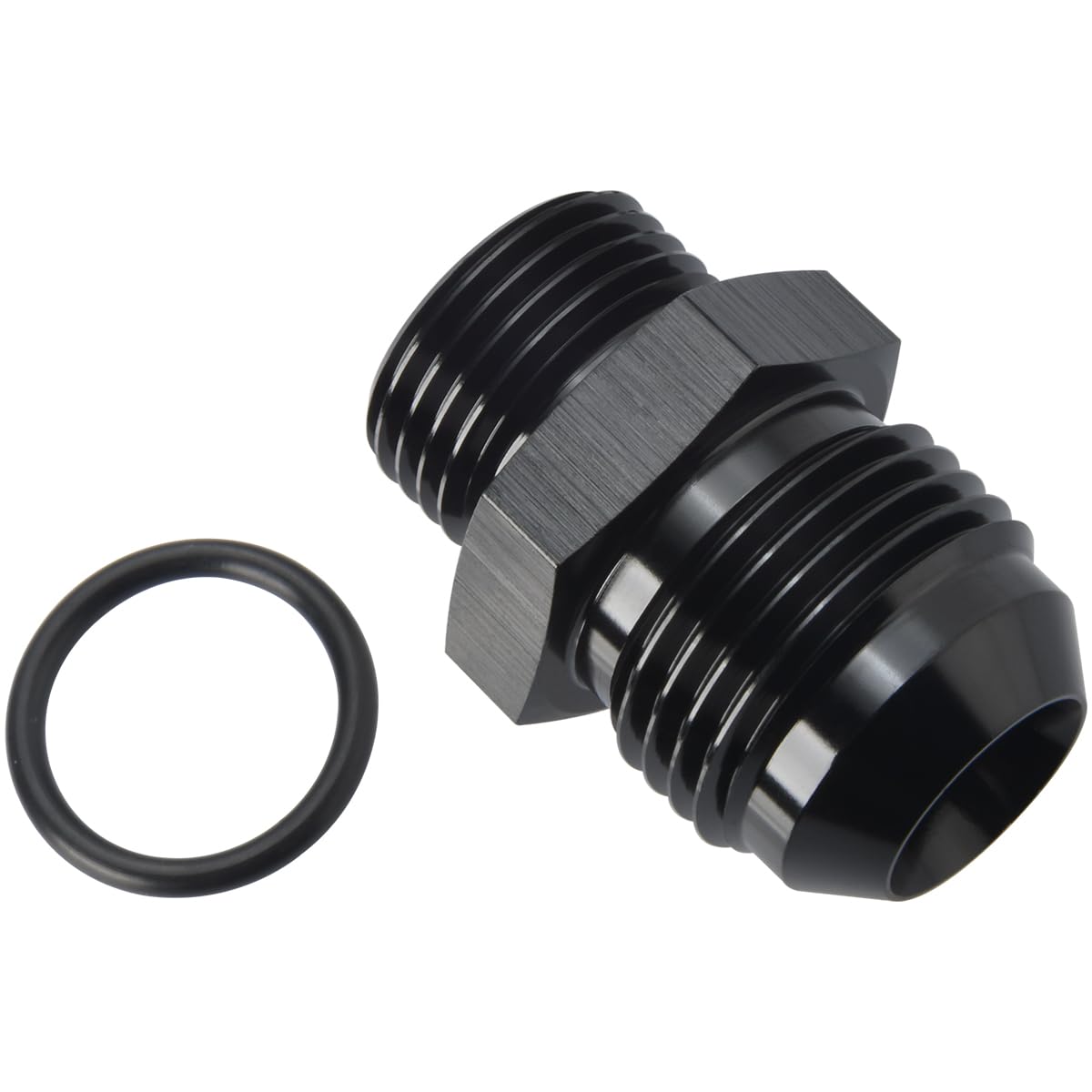 16AN Male Flare to 12AN ORB O (16AN to 12AN ORB / Black - 1PC)