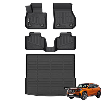 All Weather Floor Mats & Cargo Liner Custom for BMW X1 2026 2025 2024 2023 (26 For BMW X1 2023-2026)