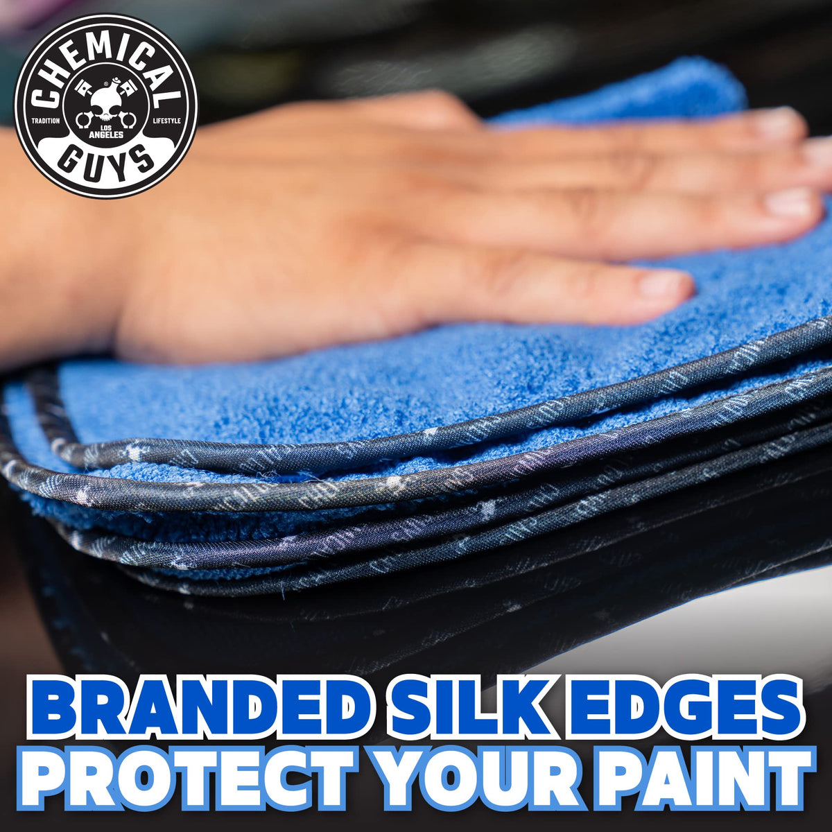 Professional Microfiber Towels (Blue / 3 Pack)
