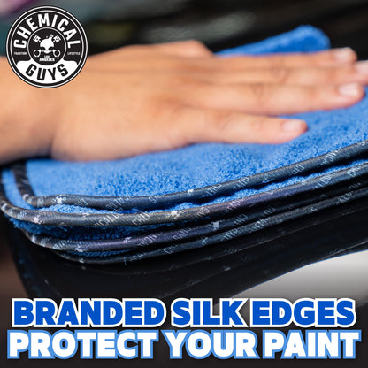 Professional Microfiber Towels (Blue / 3 Pack)