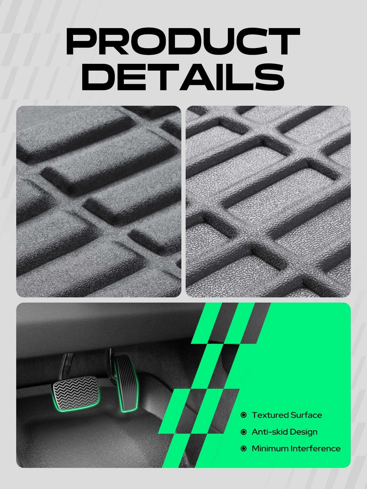 Automotive Floor Mats for Subaru Forester 2014 (2014-2018)