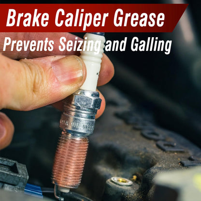 High Temp Copper Anti Seize Compound Spark Plug Antiseize Lubricant (4 Pack / Copper Antiseize Grease)