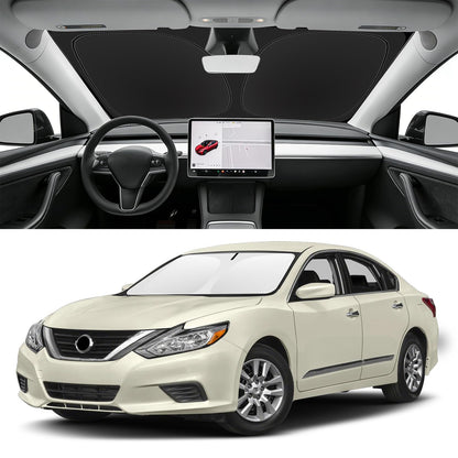 Custom Fit Windshield Sun Shade for Nissan Altima 2007 (for 2007-2018 Nissan Altima)