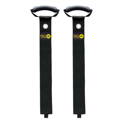 Easy Carry Wrap (48" (2 Pack) with Grommet / Black)