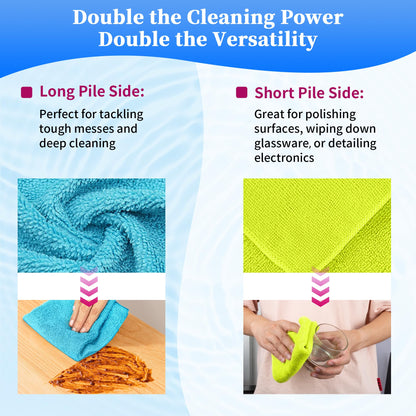 Shop Towels 400 Pack (3 Colors Assorted / 400pk)