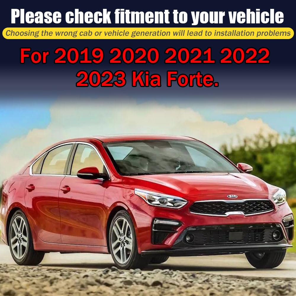 Rain Guards for Kia Forte 2019 (For Kia Forte 2019 - 2023)