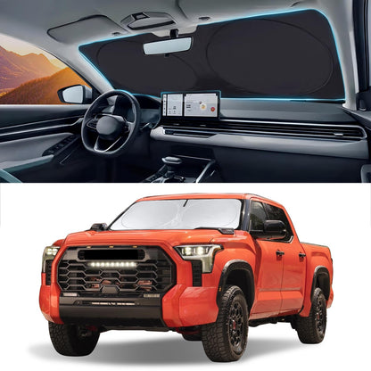 Sun Shade for Toyota Tundra 2007 (Custom Fit 2007-2021 Toyota Tundra)