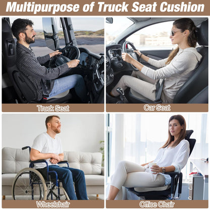 Truck Seat Cushion (Dark Gray+light Gray / Average Size)