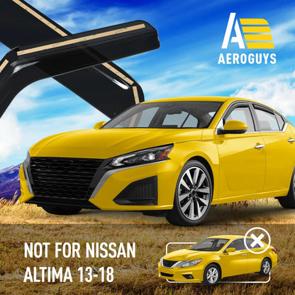 Extra Durable Window Deflectors in (For Nissan Altima 19-27)