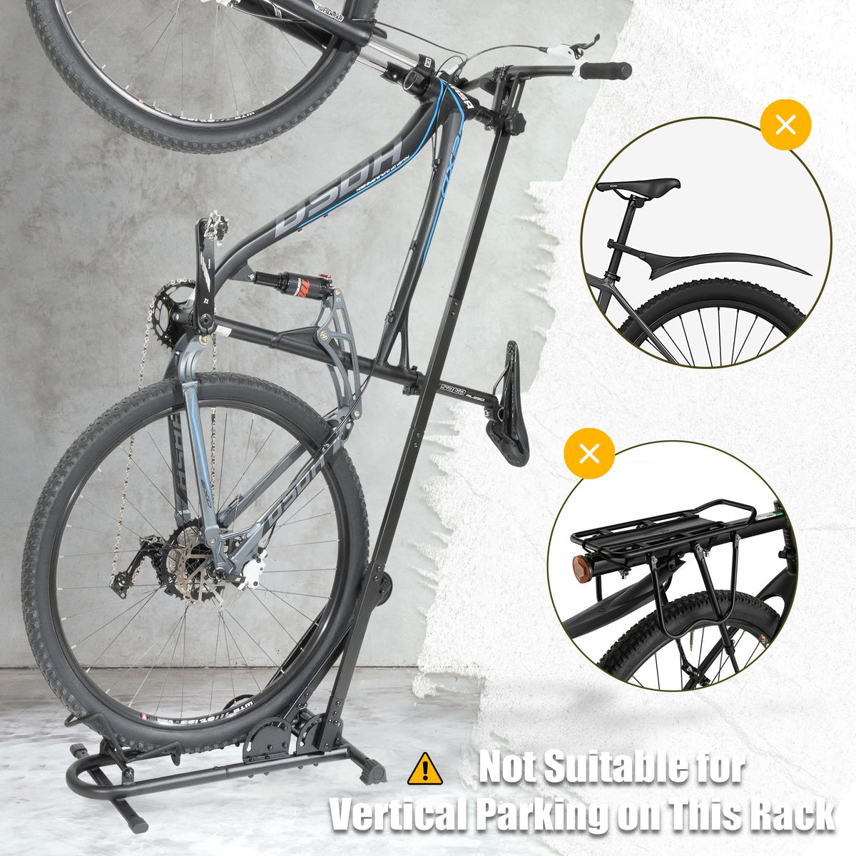 Vertical Bike Floor Stand (Handlebar (Classic))