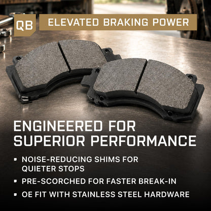 Premium Ceramic Front Brake Pads w