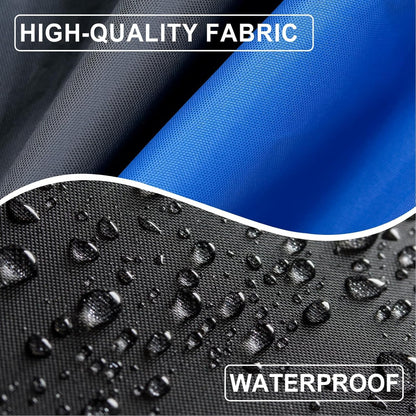 Custom Fit Car Cover for Chevrolet Chevy Equinox (Black-Blue / Custom Fit Equinox)