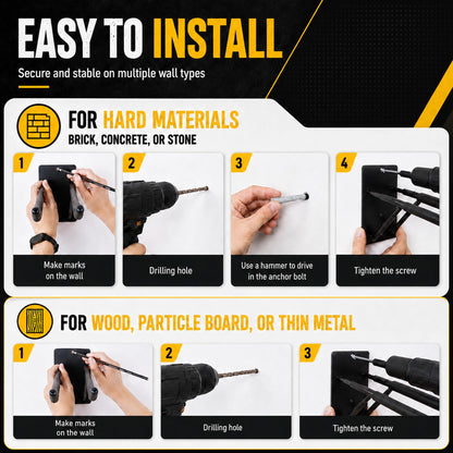 14" Large Heavy Duty Garage Hooks (4-Pack 14" Heavy Hooks)