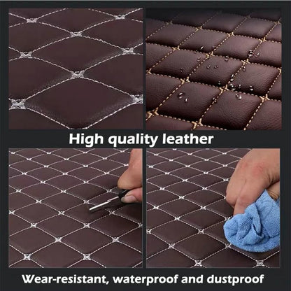 Custom Car Floor Mats for 99.99% Sedan SUV Sports Car Men Women Protection Full Coverage Pads Anti (green)