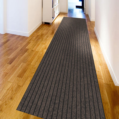 3x10 Hallway Runner Rug (Brown / 2'7" x 10' (Runner))