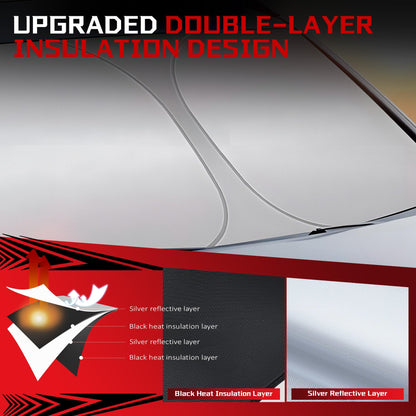 Windshield Sun Shade for 2020 (for 2020-2026 Ford Explorer)