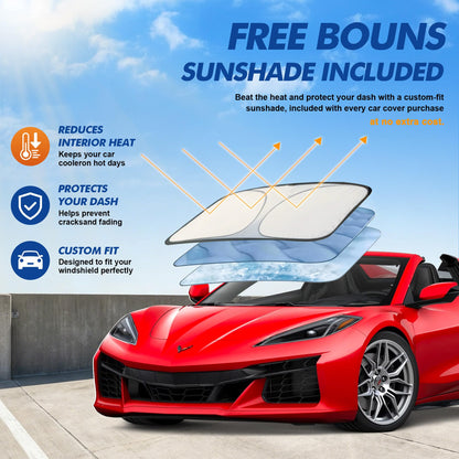 Car Cover Custom Fit for Chevrolet Corvette C3 (Chevrolet / Custom Fit for Chevrolet CorvetteC3/8)