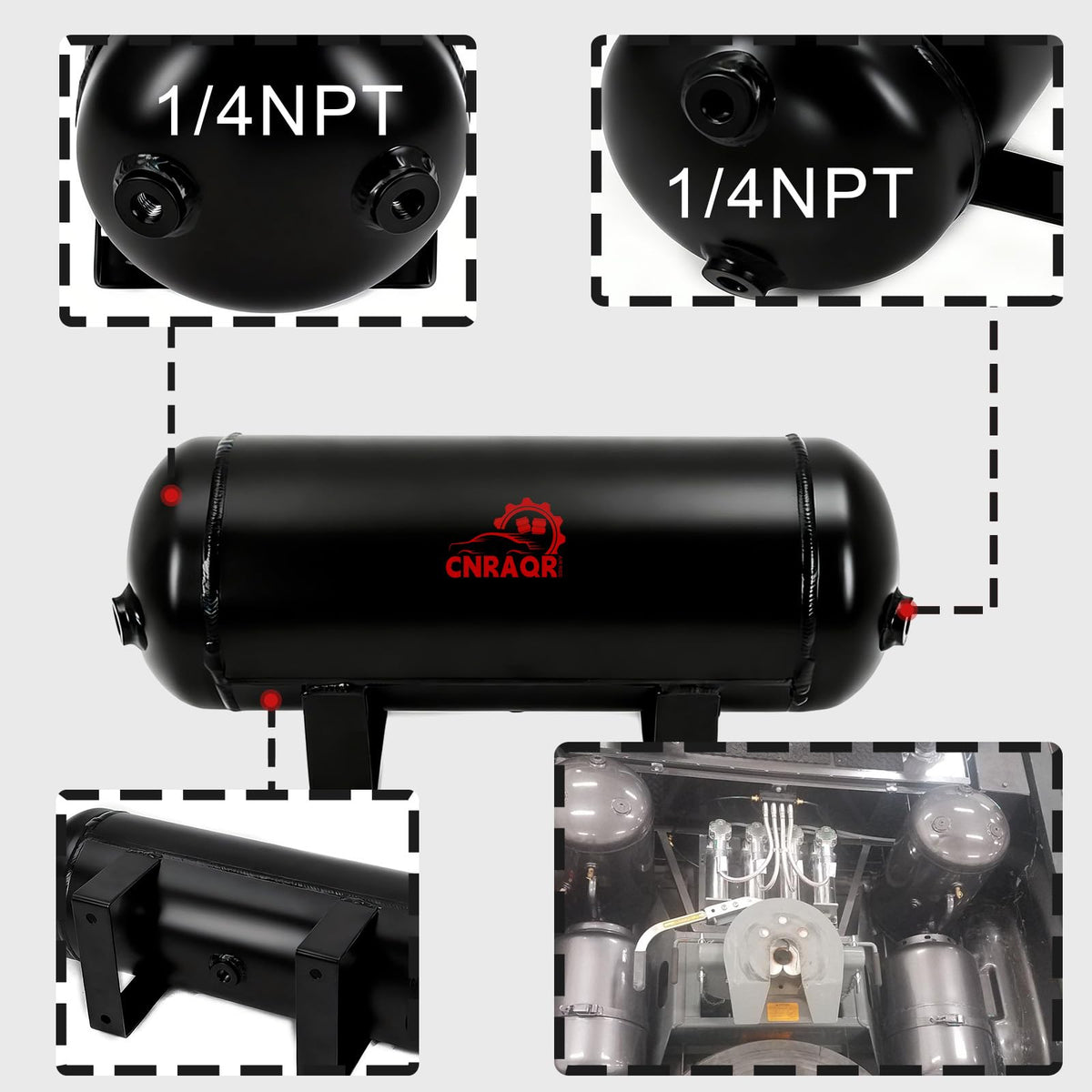 Compressed Air Tank 3 Gallon On (3 Gal / 3 Gal)