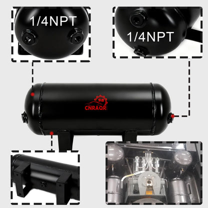 Compressed Air Tank 3 Gallon On (3 Gal / 3 Gal)
