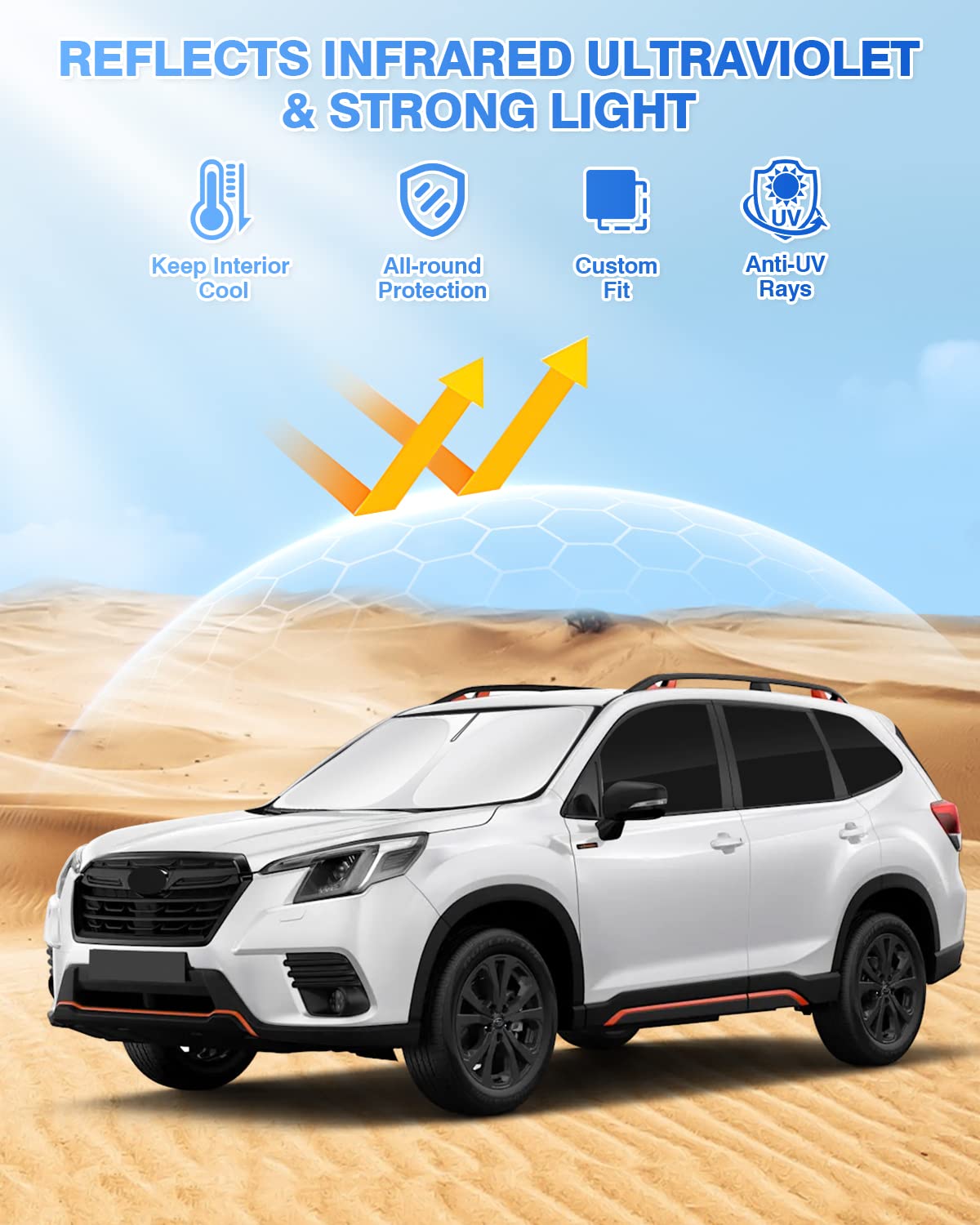 Sunshades for 2019 (Subaru Forester 2019-2024)