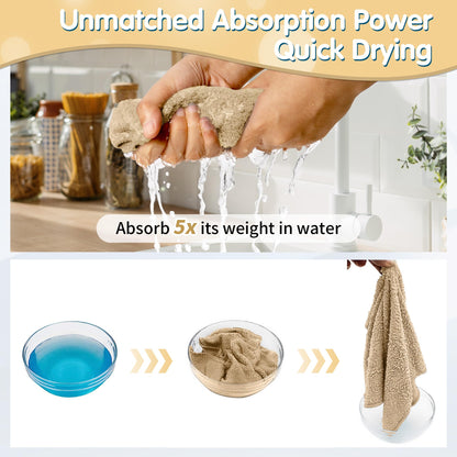 Beige Microfiber Cleaning Cloth (Beige / 12pk)