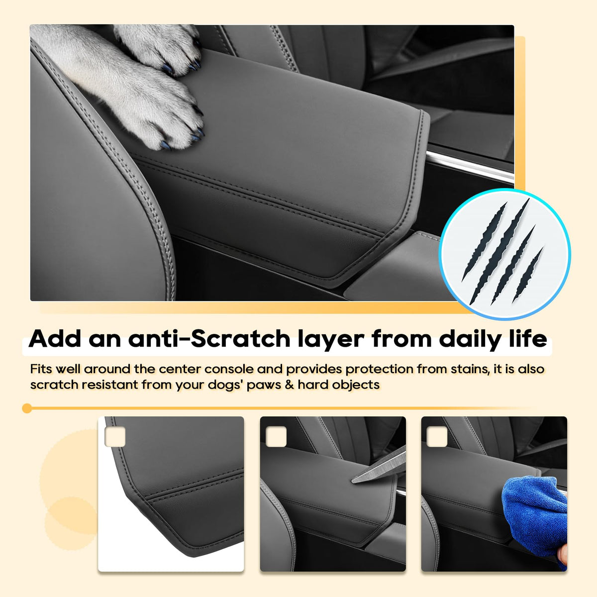 Armrest Cover for 2025 (22)For 2025-2026 ADX Regular)