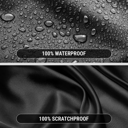 Car Cover Waterproof All Weather for 1996 (Black / Red (Stripe) / 79. RAV4 2-Door 1996-2000)