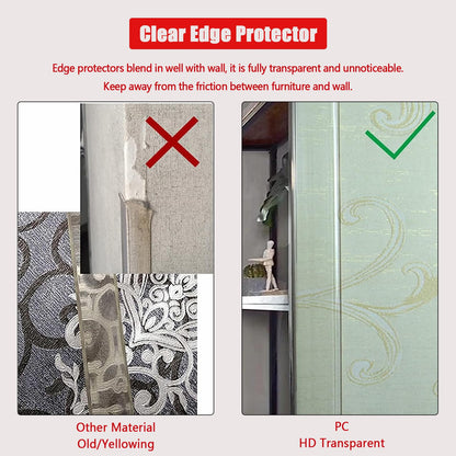 Self Adhesive Clear Wall Corner Protector (Clear / 59 1/16" X 1 3/16")