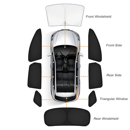 Car Window Shades for Kia Telluride 2020 (FOR | Telluride 2020-2026 (8pcs))