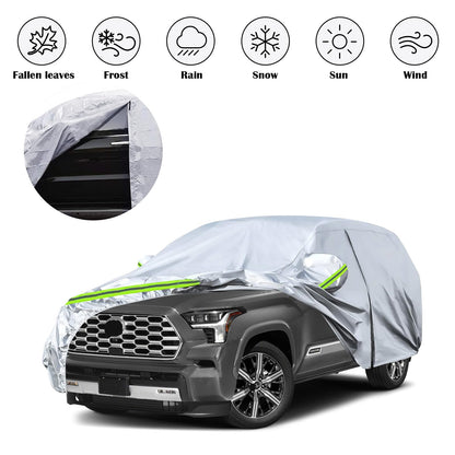6 Layers Waterproof Car Covers Replace for 2001 (Sequoia)