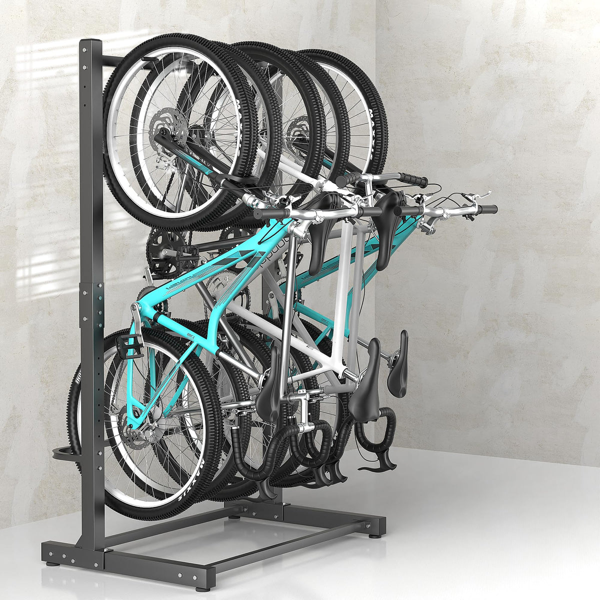 Freestanding Bike Rack (Holds 5 Bikes)