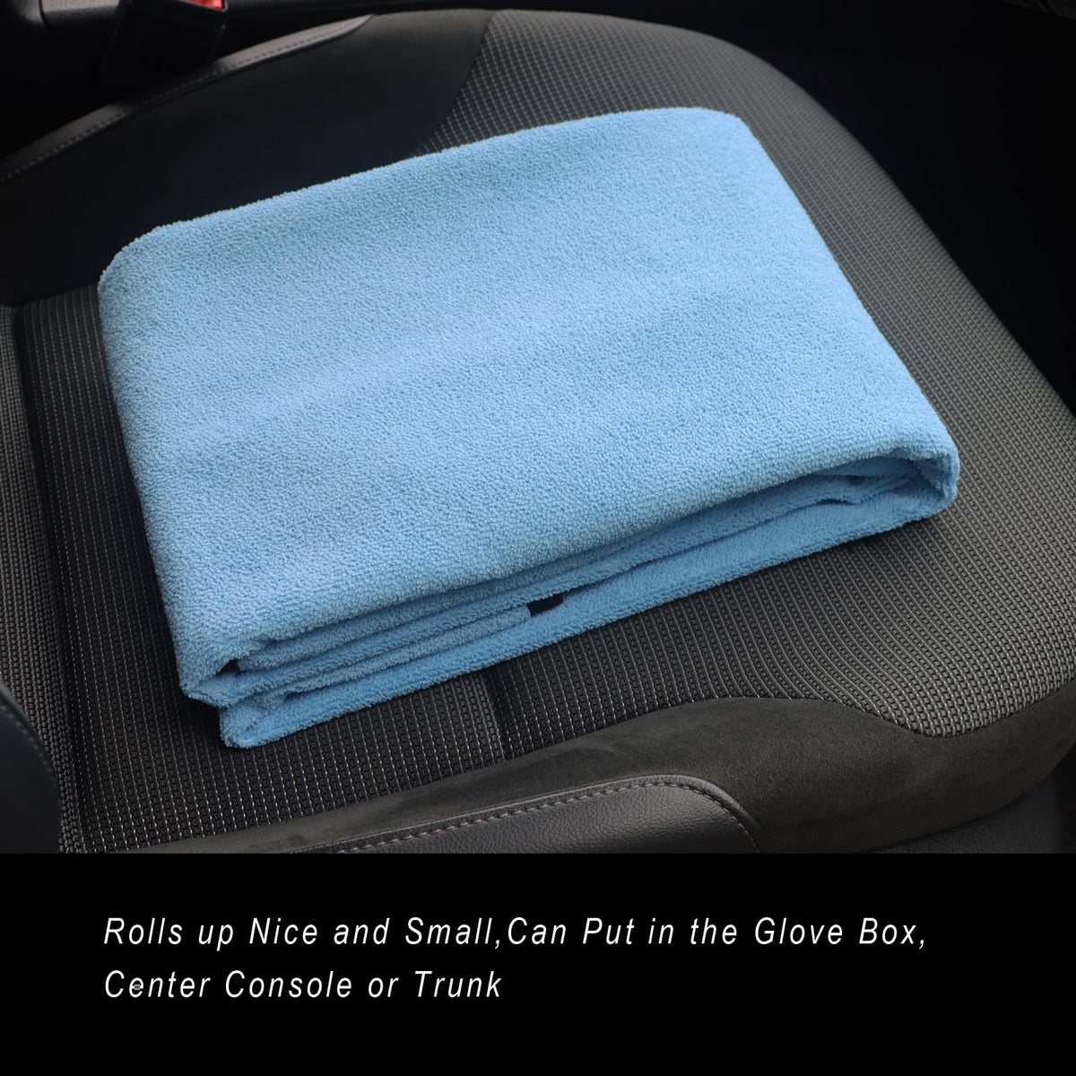 Car Seat Cover Protector Front Seats (1Pcs Front Seat Towel / Sky Blue)