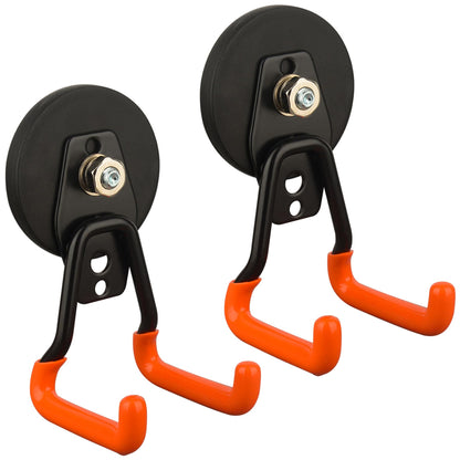 Updated 20LBS 2PCS Anti (Updated 2.6in Magnet M Red Hooks 2PCS)