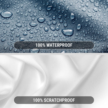 Car Cover All Weather for 1993 (Sky Gray / 55. Supra with Rear Spoiler 1993-1998)