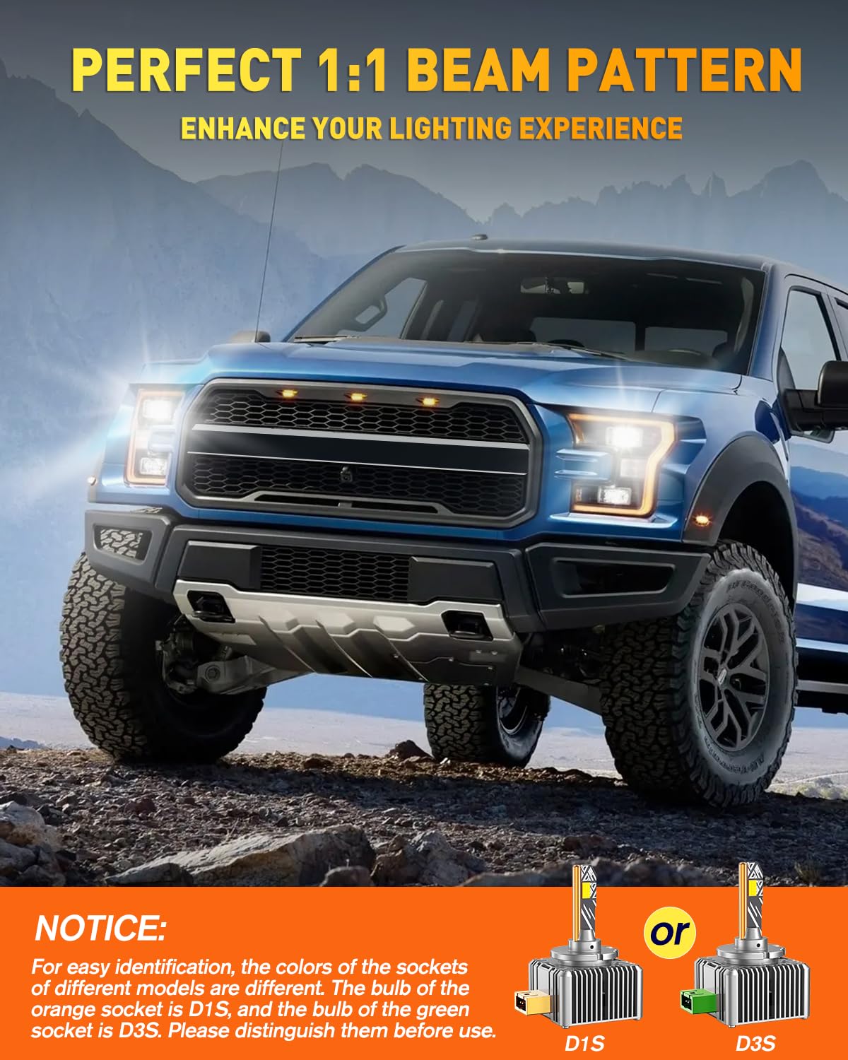 High Performance D3S Light Bulbs for Off (D3S-)