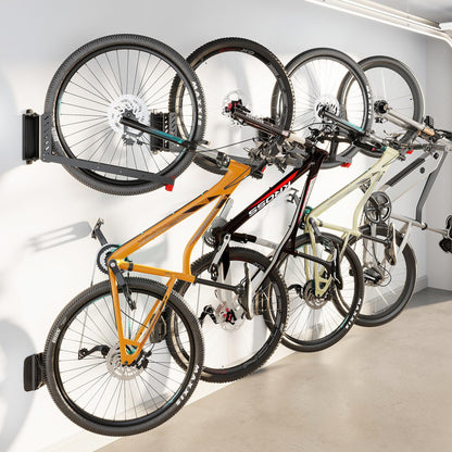 No Lift Swivel Bike Wall Mount (4-Pack)