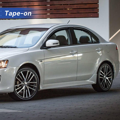 Window Visors Rain Guards for 2008 (2008-2017 Mitsubishi Lancer)