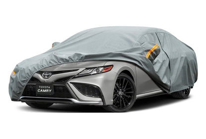 Waterproof Heavy Duty Car Cover Custom Fit Toyota Camry 1996 (grey / Custom Fit Toyota Camry Sedan / Solara)