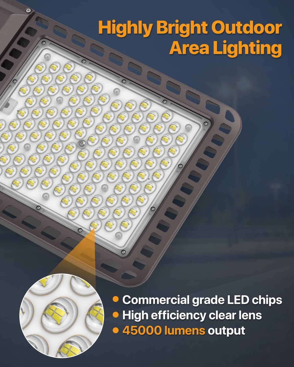 Led Parking Lot Light 300W (Slip Fit 300W)