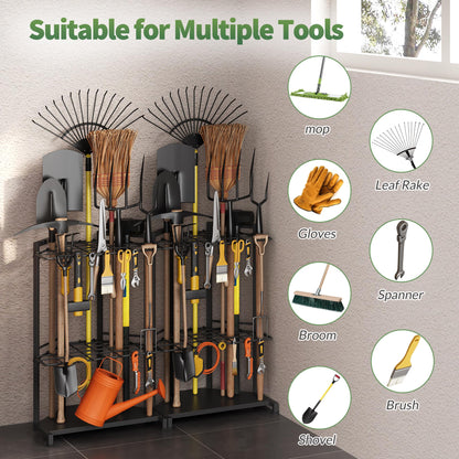 Garden Tool Organizer for Corner (Corner Rack)