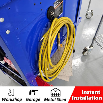 Powerful Magnetic Hooks (2.6in Magnet M Black Hooks 4PCS)