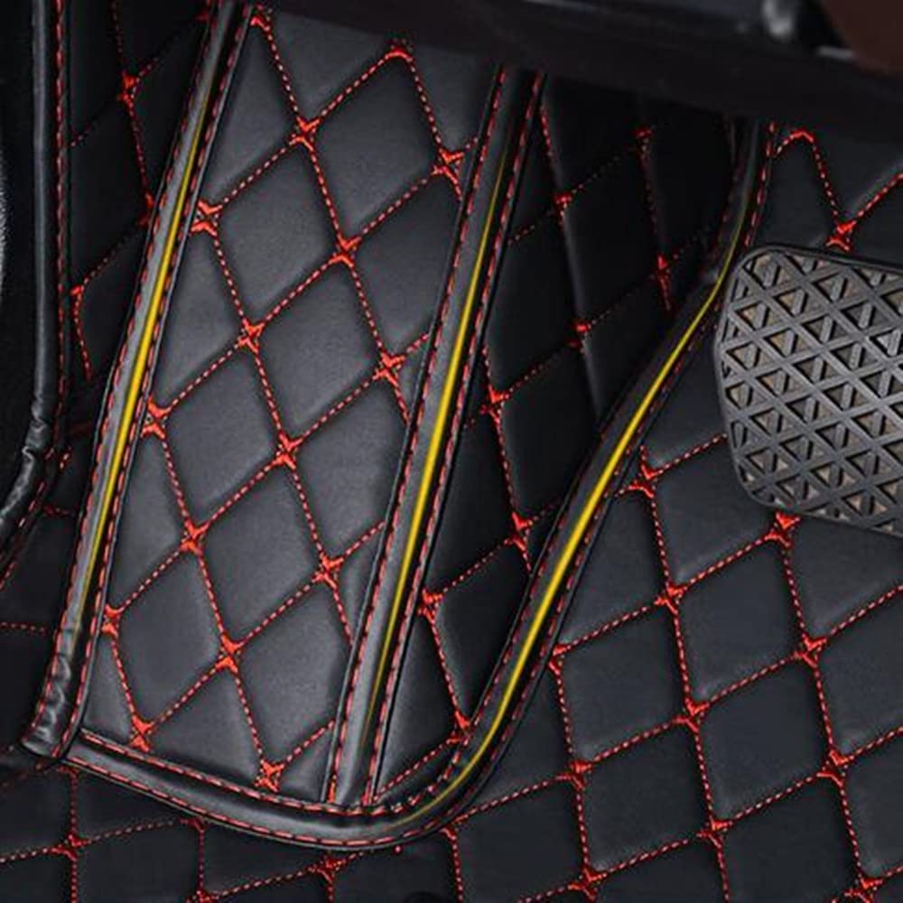 Custom Personalized Car Floor Mats (Orange)