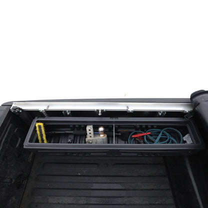 DuHa 70803 Side Toolbox and Gear Storage Humpstor (Topper with Side Opening Windows (Windoors) / Open Side Toolbox fits in Most Toppers with Side Windows)