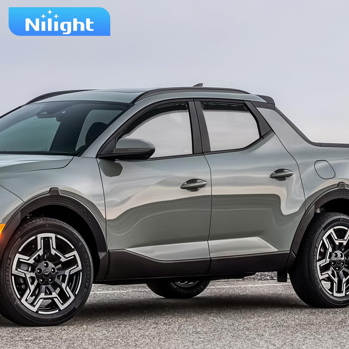 in Channel Window Visors for Hyundai Santa Cruz 2022 (Hyundai Santa Cruz 2022-2026)