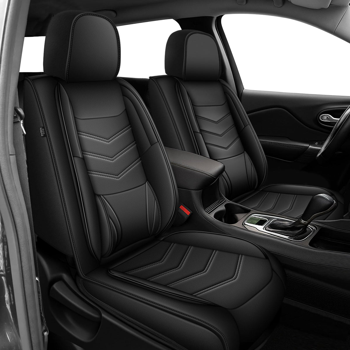 Fit for Infiniti QX30 2017 (#120 Black / 69.qx30-2 front seat covers only)