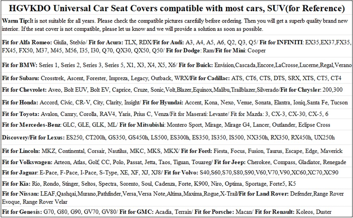 Leather Car Seat Covers (Black and Pink)