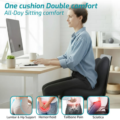 Memory Foam Seat Cushion (Onyx)