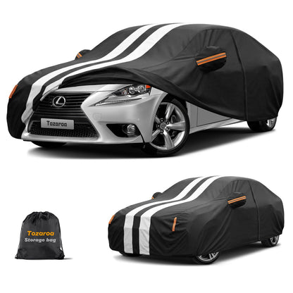 Multi Layer Car Cover Custom Fit for Lexus IS250 IS250C IS300 IS350 (Custom Fit Lexus IS(2005-2026)+Towel+Bag)