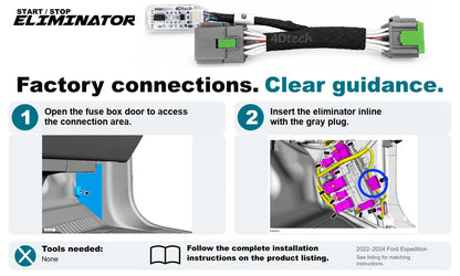 4D Tech Auto Start Stop Eliminator for 2022 (2022-2024)