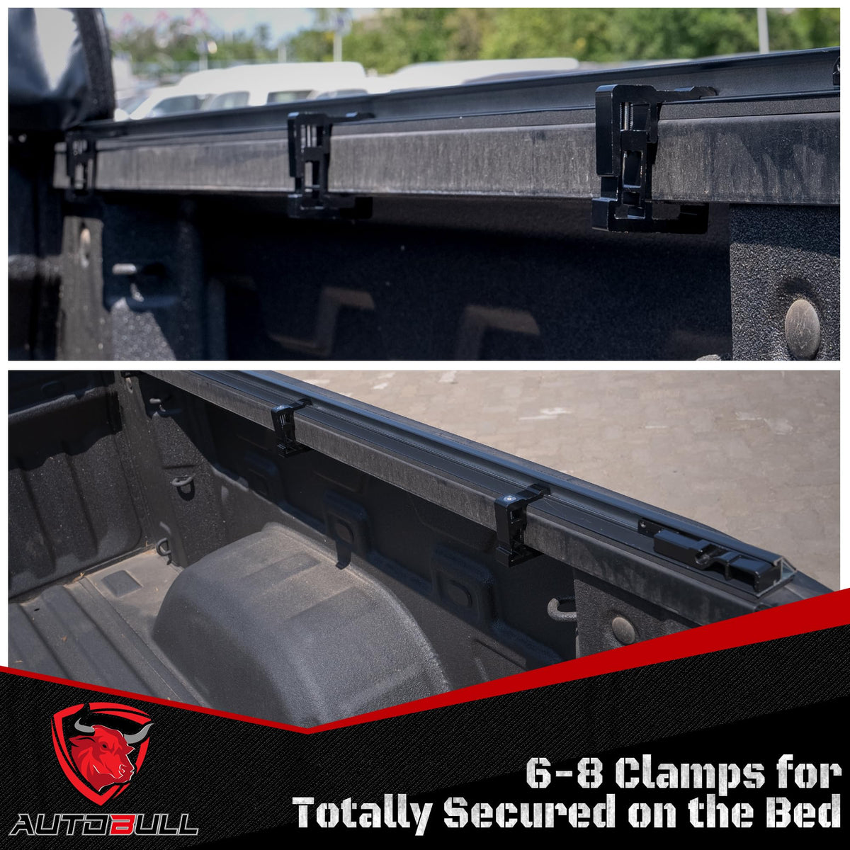 Soft Roll up tonneau Cover Compatible with 2022 (6’7“ / 2022-2026 Soft Rolling)